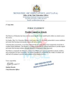 Official Notice of Closure 